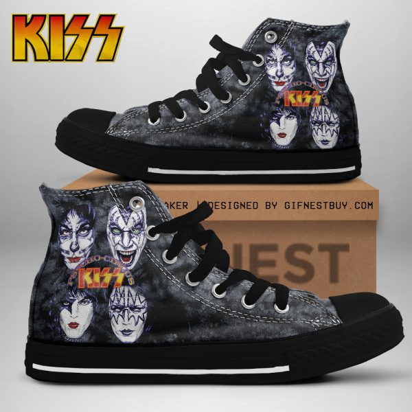Kiss Band High Top Canvas Shoes - TANTN 3444