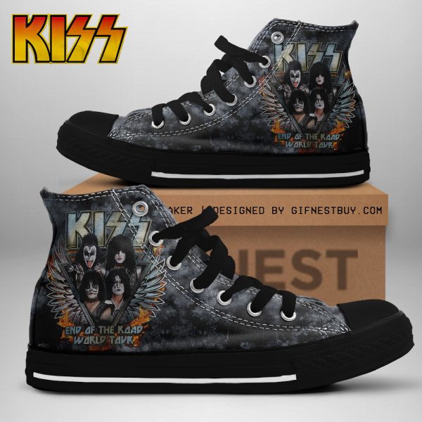 Kiss Band High Top Canvas Shoes - TANTN 3445