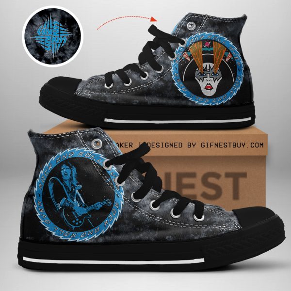 Kiss Band High Top Canvas Shoes - TANTN 3452