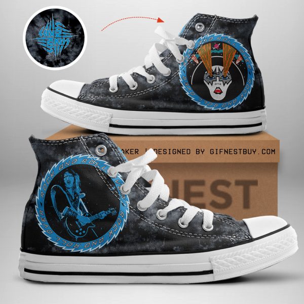 Kiss Band High Top Canvas Shoes - TANTN 3452