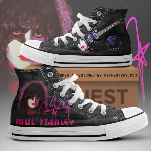 Kiss Band High Top Canvas Shoes - HOATT 3999