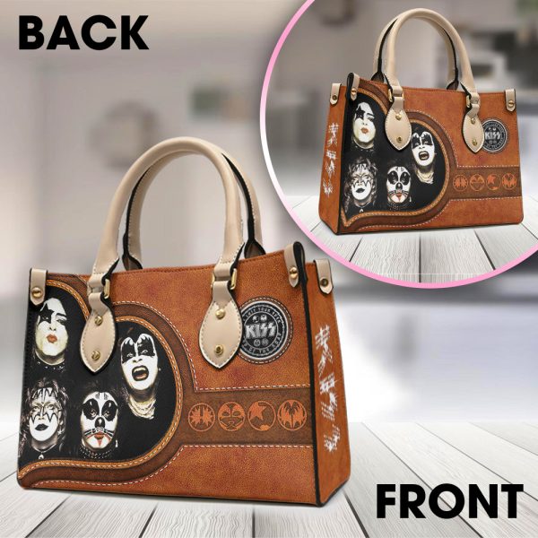 Kiss Band Leather HandBag - HOATT 4080