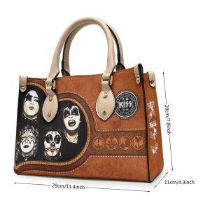Kiss Band Leather HandBag - HOATT 4080