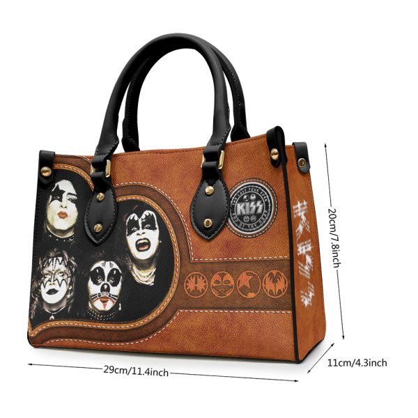 Kiss Band Leather HandBag - HOATT 4080