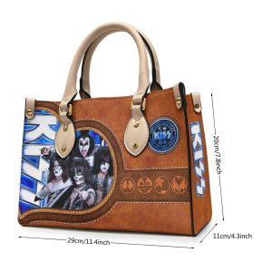 Kiss Band Leather HandBag - HOATT 4092
