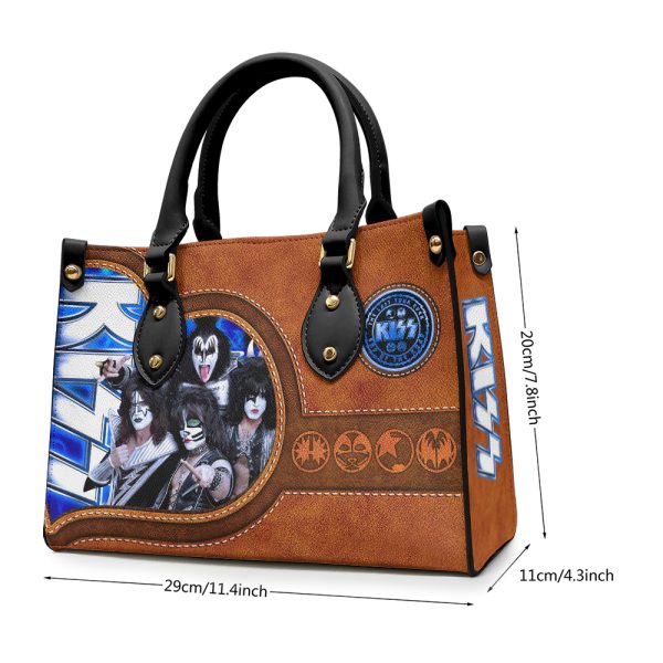 Kiss Band Leather HandBag - HOATT 4092