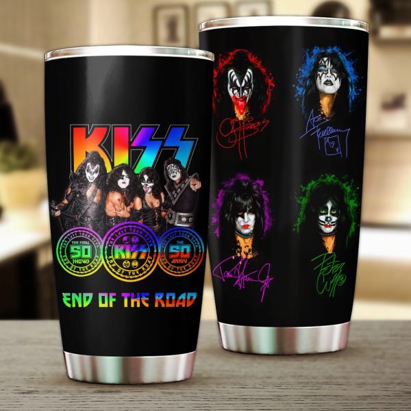 Kiss Band Tumbler Cup - HOATT 3975