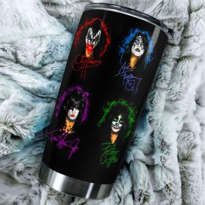 Kiss Band Tumbler Cup - HOATT 3975