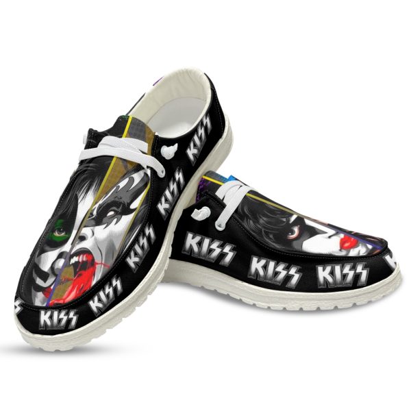 Kiss Band Custom Hey Dude Shoes - ANHNV 3325