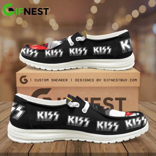Kiss Band Custom Hey Dude Shoes - ANHNV 3325