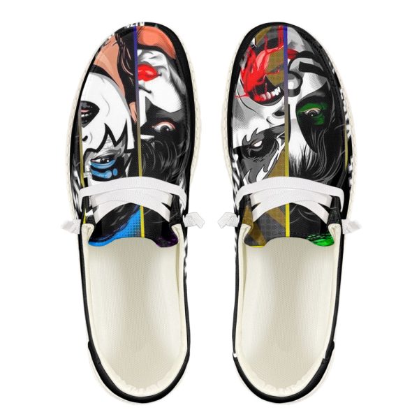 Kiss Band Custom Hey Dude Shoes - ANHNV 3325