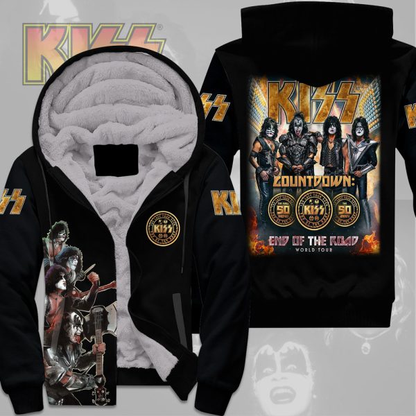 Kiss Band 3D Fleece Zip Up Hoodie - MAITM 4937
