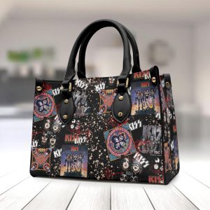 Kiss Band Leather HandBag - TANTN 3456