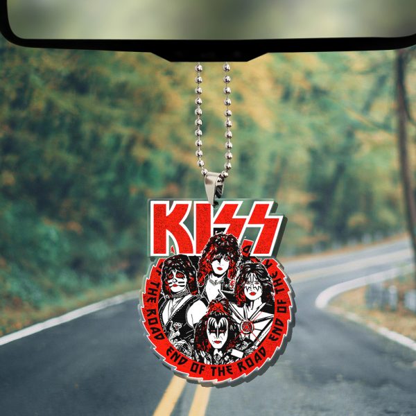 Kiss Band Custom shape Clear 1-sided Acrylic Car Ornament - TANTN 3585