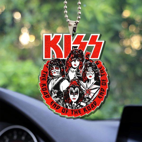 Kiss Band Custom shape Clear 1-sided Acrylic Car Ornament - TANTN 3585