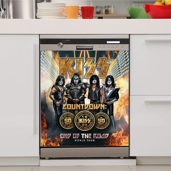 Kiss Band 3D Dishwasher Cover - TANTN 3731
