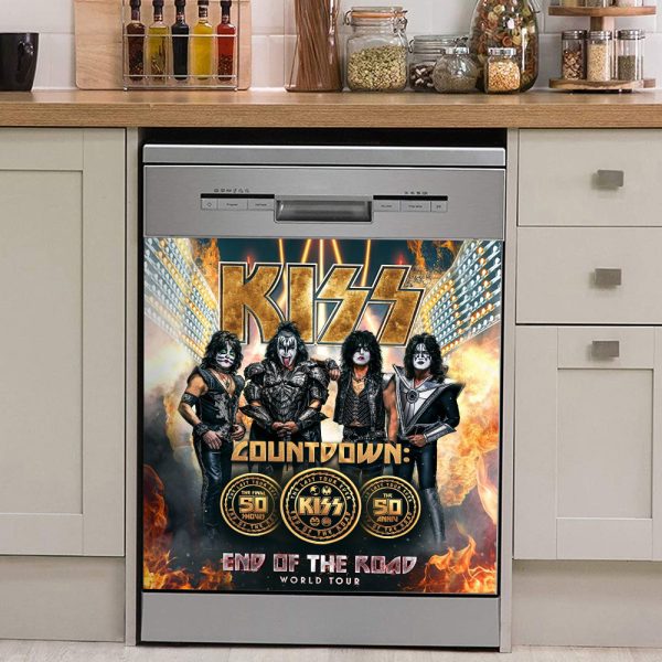 Kiss Band 3D Dishwasher Cover - TANTN 3731