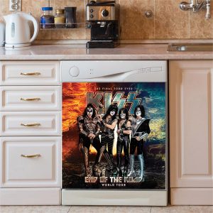Kiss Band 3D Dishwasher Cover - TANTN 3732