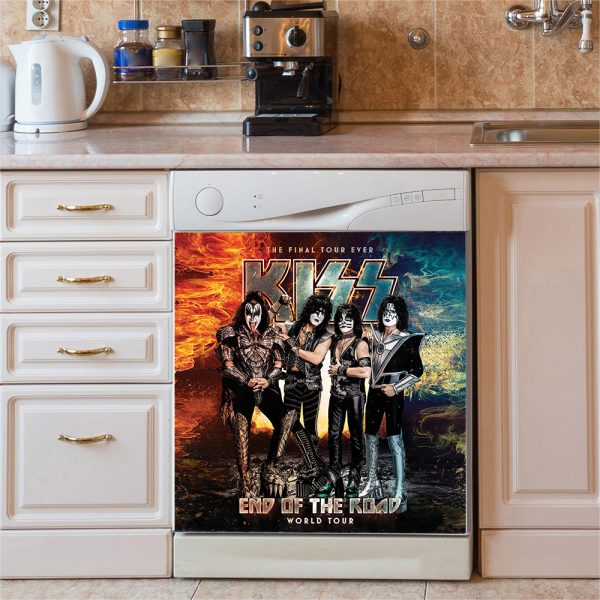 Kiss Band 3D Dishwasher Cover - TANTN 3732