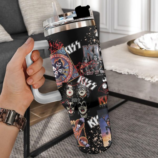Kiss Band 40oz Stanley Tumbler - TANTN 3747