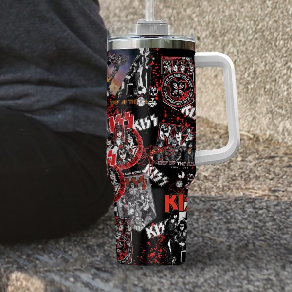 Kiss Band 40oz Stanley Tumbler - TANTN 3748