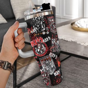 Kiss Band 40oz Stanley Tumbler - TANTN 3748