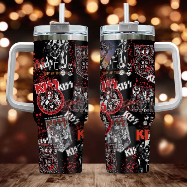 Kiss Band 40oz Stanley Tumbler - TANTN 3748