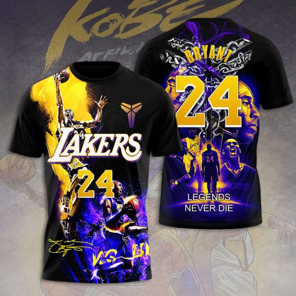 Kobe Bryant x Los Angeles Lakers 3D Apparel - VANDH 1984
