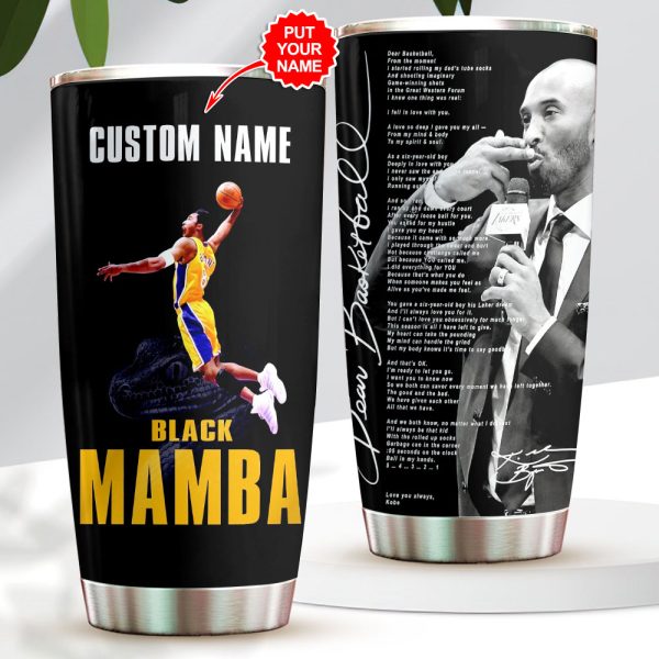 Personalized Kobe Bryant x Los Angeles Lakers Tumbler Cup - VANDH 1970