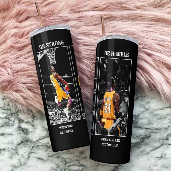 Kobe Bryant x Los Angeles Lakers Skinny Tumbler - VANDH 2015