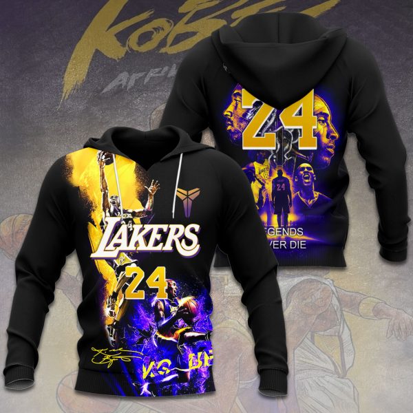 Kobe Bryant x Los Angeles Lakers 3D Apparel - VANDH 1984