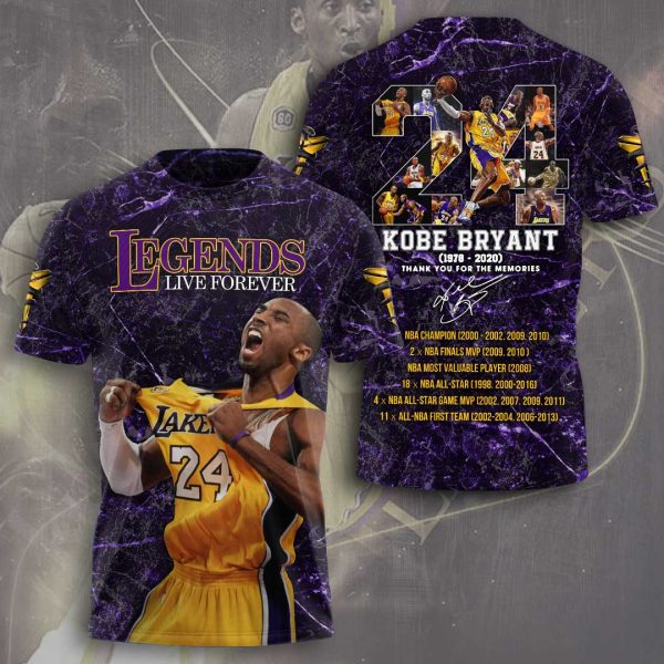 Kobe Bryant 3D Apparel - VANDH 1962