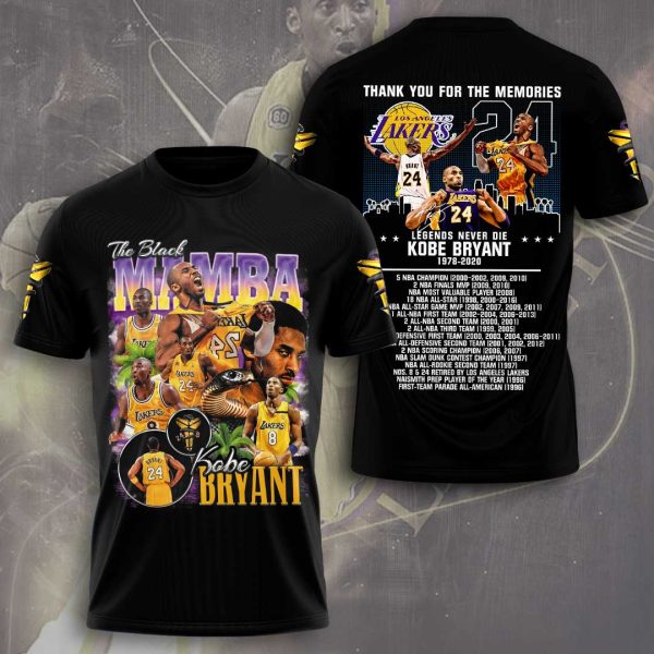 Kobe Bryant 3D Apparel - VANDH 1968