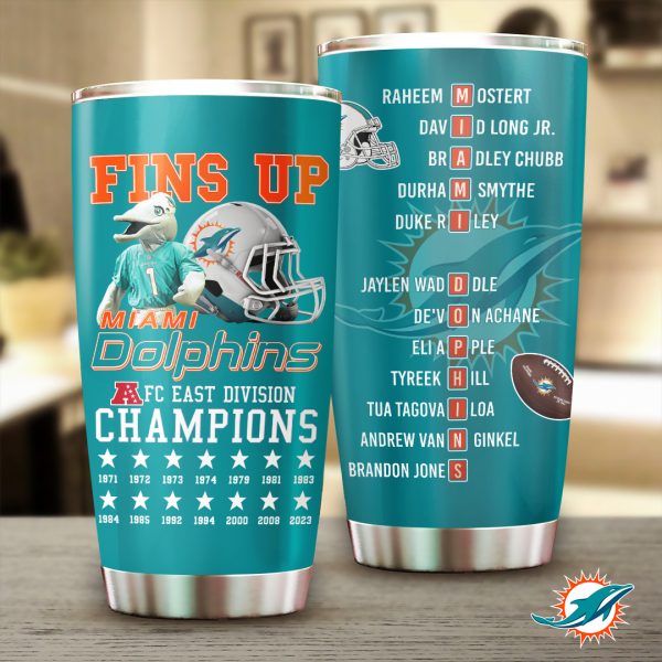 Miami Dolphins Tumbler Cup - TANTN 3872