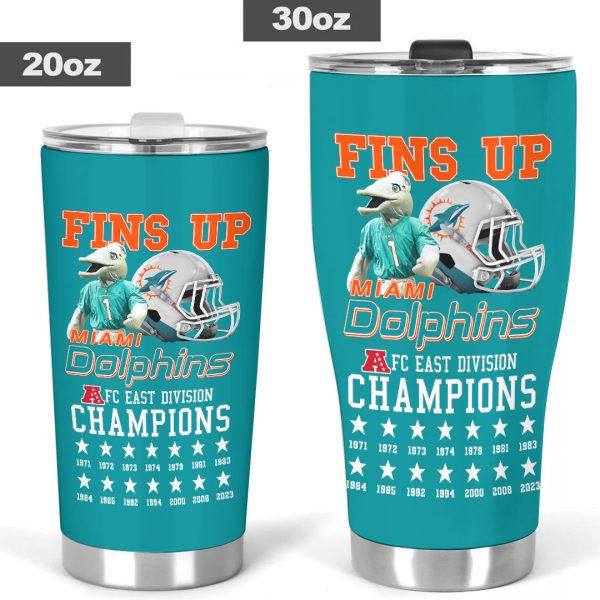 Miami Dolphins Tumbler Cup - TANTN 3872