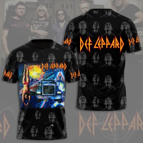 Def Leppard 3D Apparel - NGHIAVT 1131