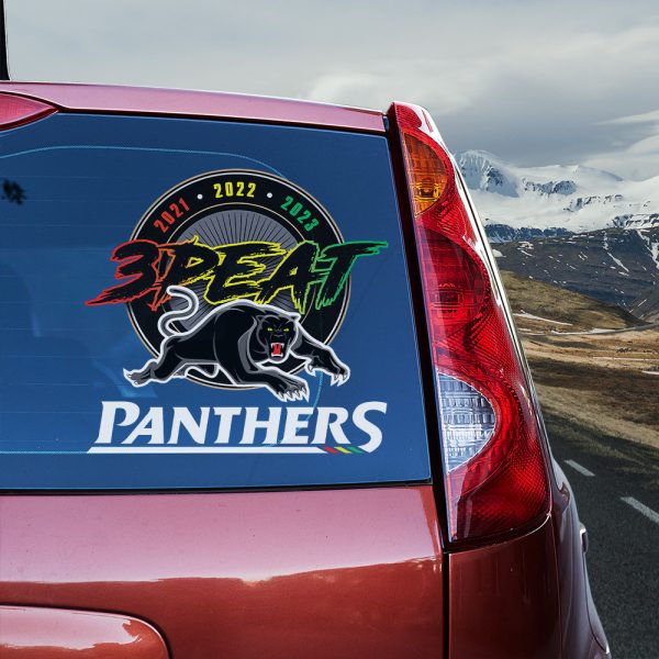 Penrith Panthers 3D Decal - TANTN 3657