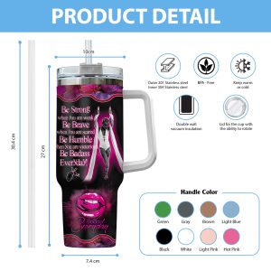 Personalized P!nk 40oz Stanley Tumbler - VANDH 1883