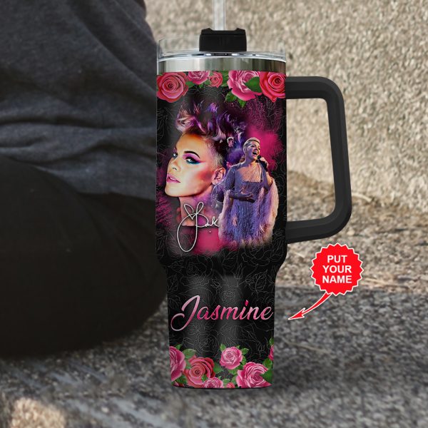 Personalized P!nk 40oz Stanley Tumbler - VANDH 1924
