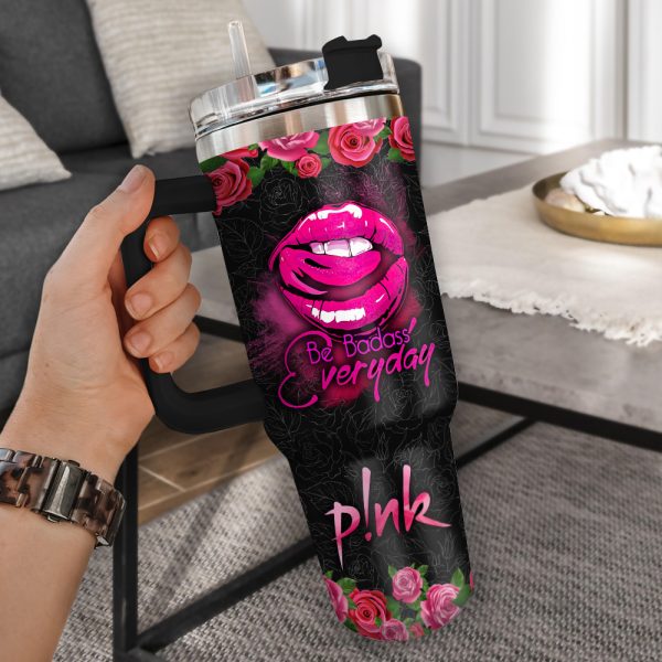 Personalized P!nk 40oz Stanley Tumbler - VANDH 1924