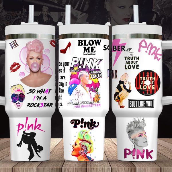 P!nk 40oz Stanley Tumbler - VANDH 2065