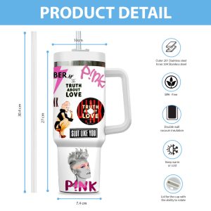 P!nk 40oz Stanley Tumbler - VANDH 2065