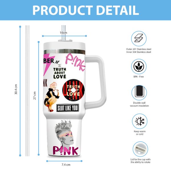 P!nk 40oz Stanley Tumbler - VANDH 2065
