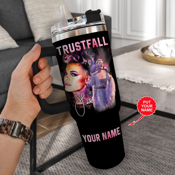 Personalized P!nk 40oz Stanley Tumbler - VANDH 1829