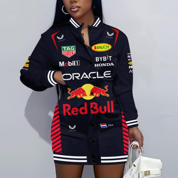 Red Bull Racing F1 3D Women's Long Jersey - TANTN 3923