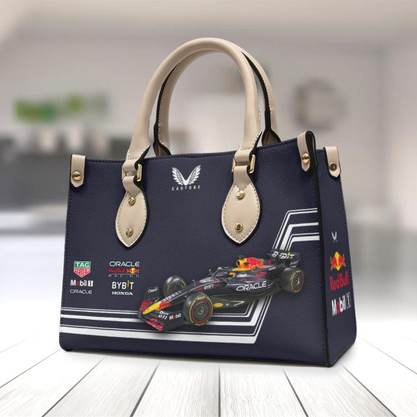 Red Bull Racing F1 Leather HandBag - TANTN 3580