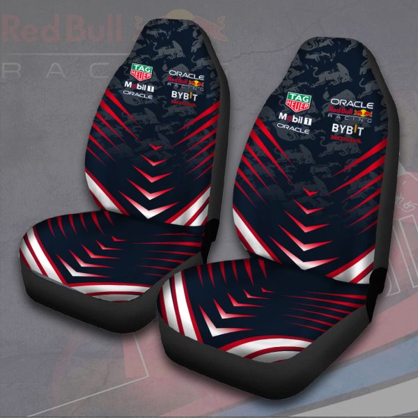 Red Bull Racing F1 2PCS Car Seat Cover - HOATT 4008