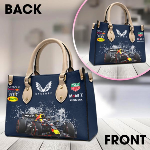 Red Bull Racing F1 Leather HandBag - HOATT 4027