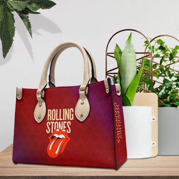 The Rolling Stones Leather HandBag - NGHIAVT 1222