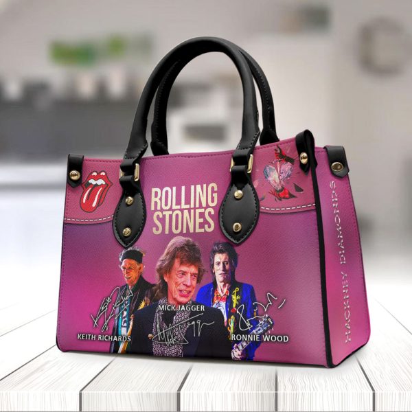The Rolling Stones Leather HandBag - NGHIAVT 1226